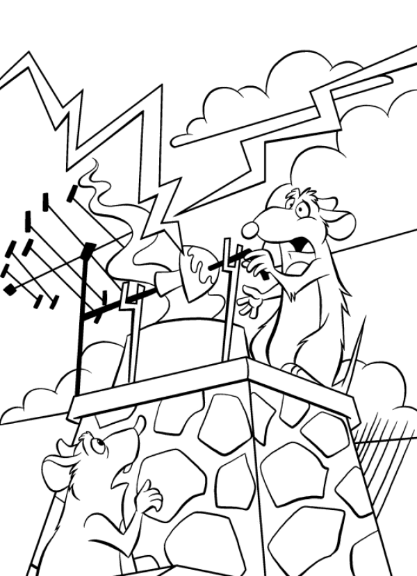 Ratatouille coloring pages