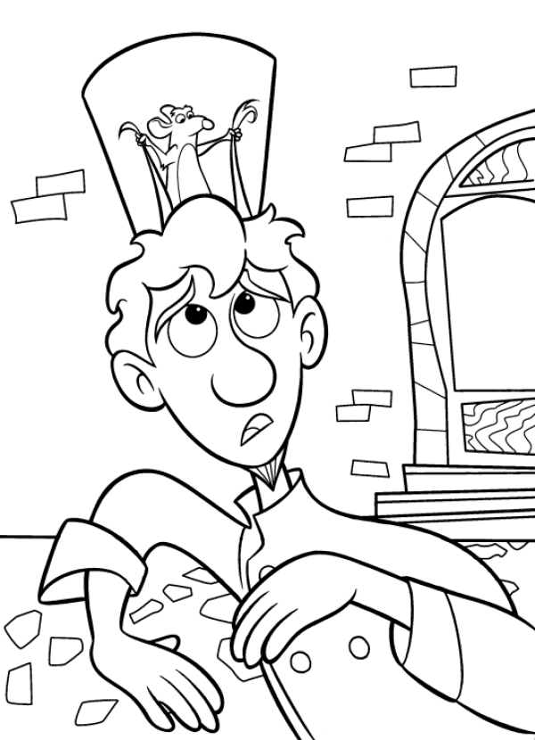 Ratatouille coloring pages