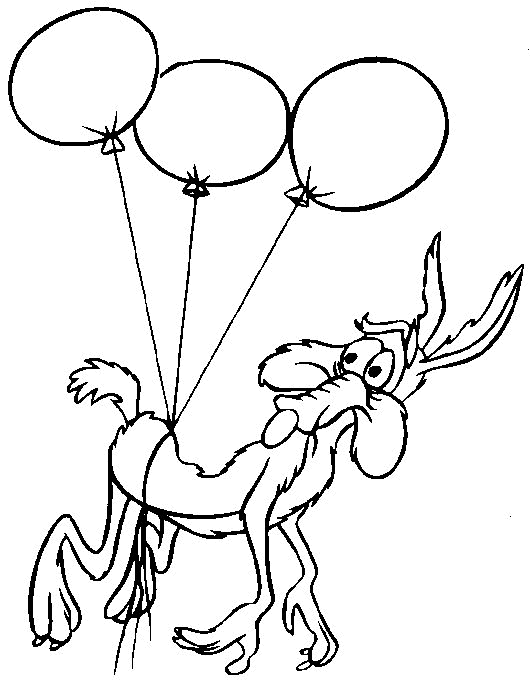 Road runner coloring pages