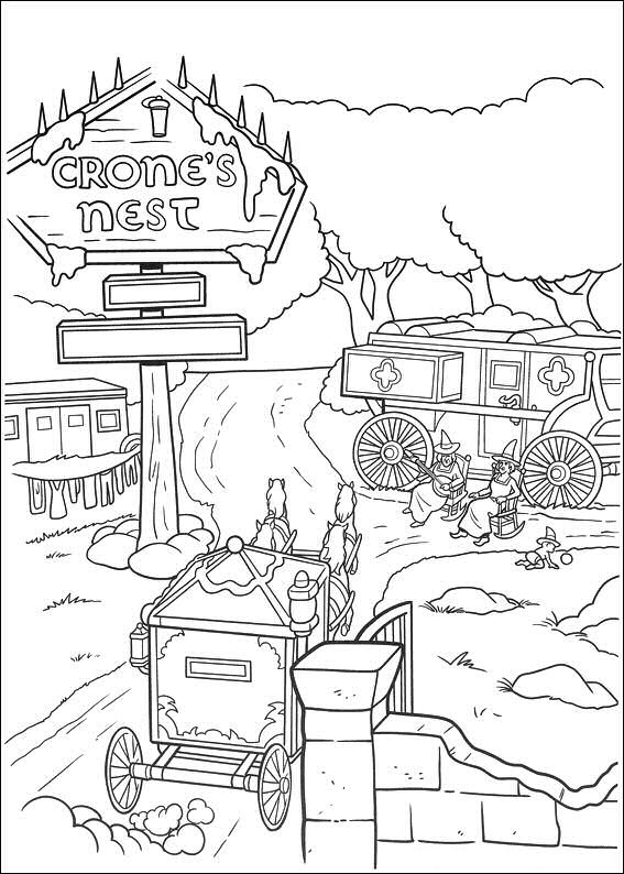 Shrek 4 coloring pages