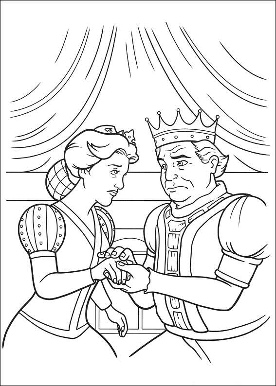 Shrek 4 coloring pages