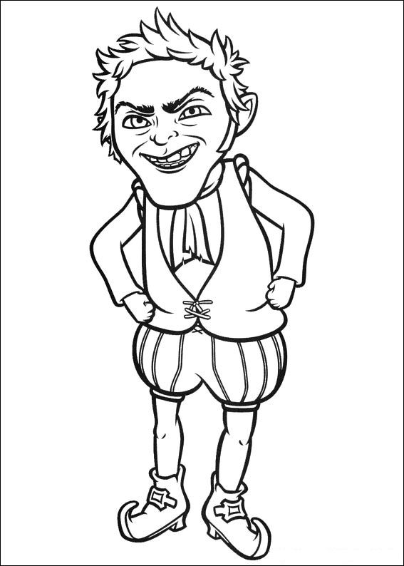 Shrek 4 coloring pages