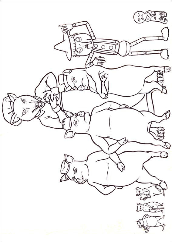 Shrek 4 coloring pages