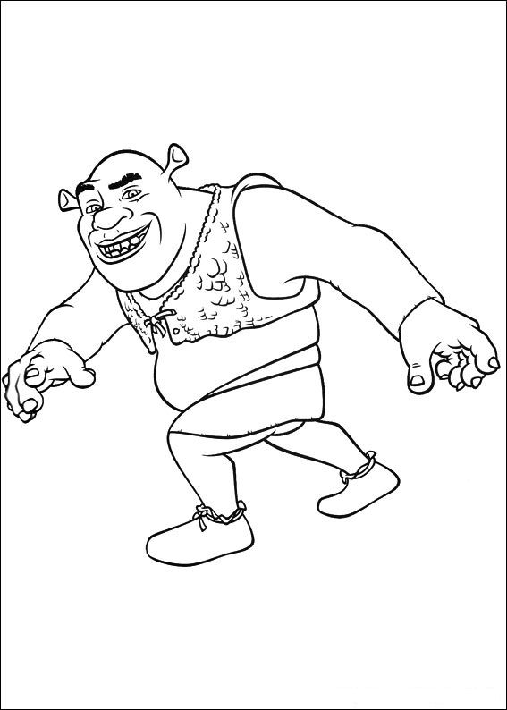 Shrek 4 coloring pages