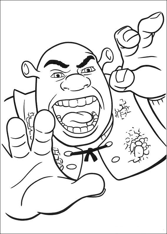 Shrek 4 coloring pages