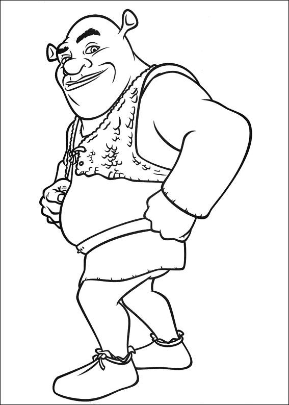 Shrek 4 coloring pages