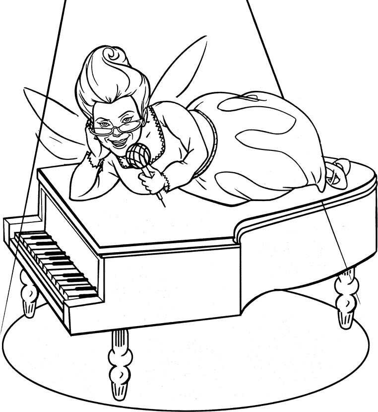 Shrek coloring pages