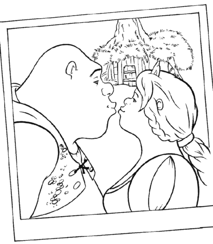 Shrek coloring pages