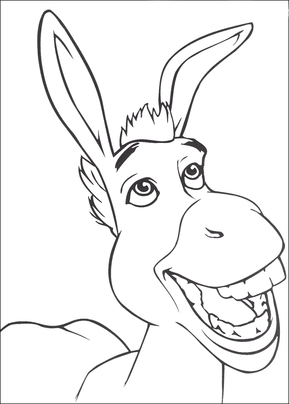 Shrek coloring pages