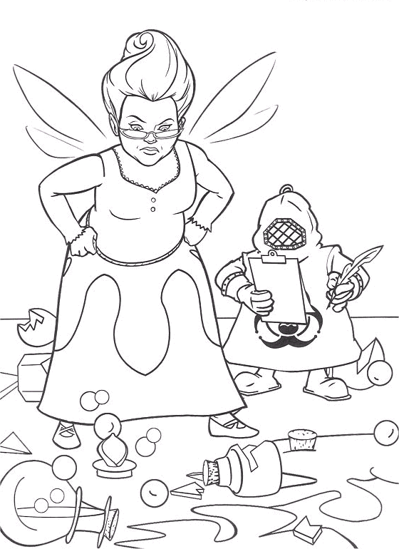 Shrek coloring pages