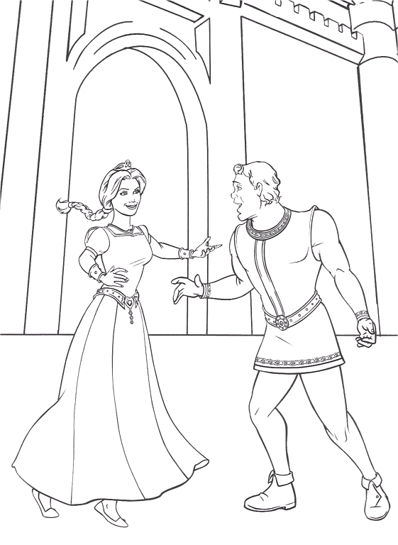 Shrek coloring pages