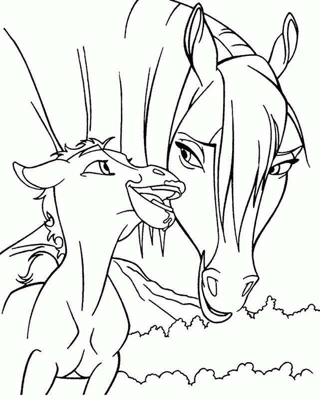 Spirit coloring pages