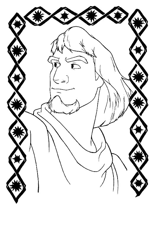 The hunchback of the notre dame coloring pages