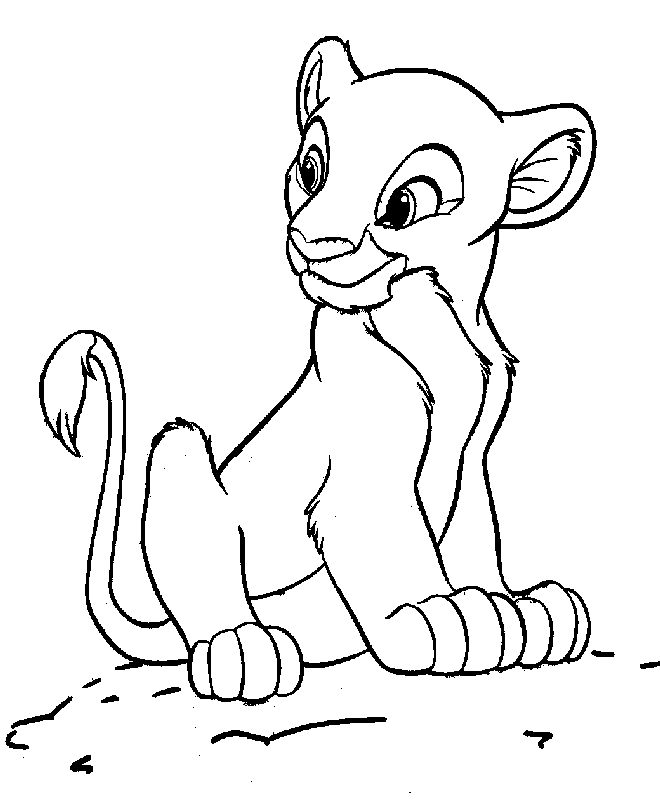 The lion king coloring pages