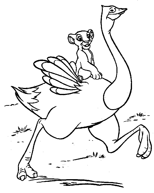 The lion king coloring pages