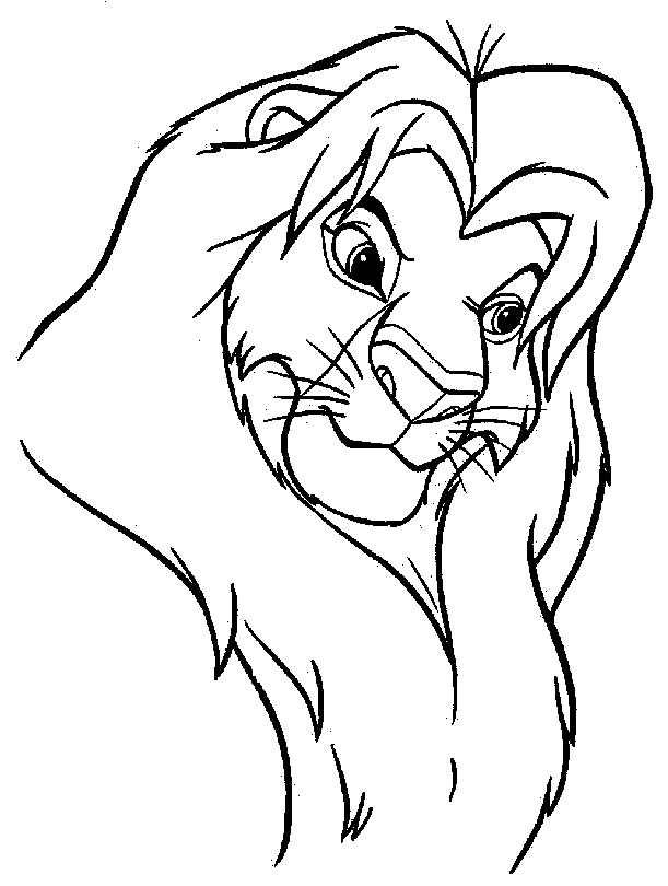 Coloring Page Disney Coloring Page The Lion King | PicGifs.com