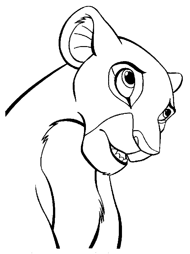 The lion king coloring pages