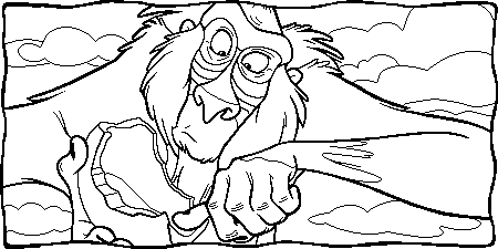 The lion king coloring pages