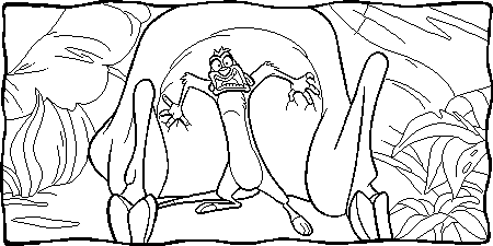 The lion king coloring pages