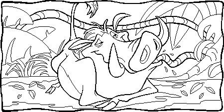 The lion king coloring pages