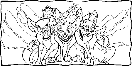 The lion king coloring pages