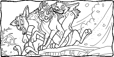 The lion king coloring pages