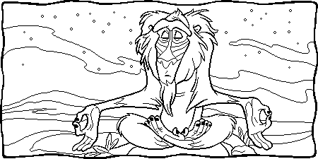 The lion king coloring pages