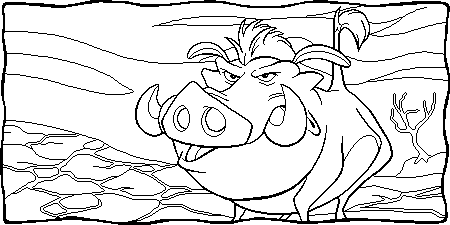 The lion king coloring pages