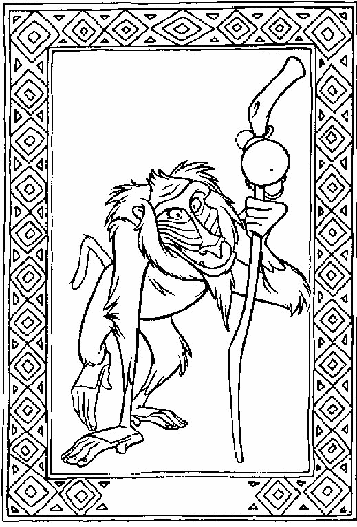 The lion king coloring pages