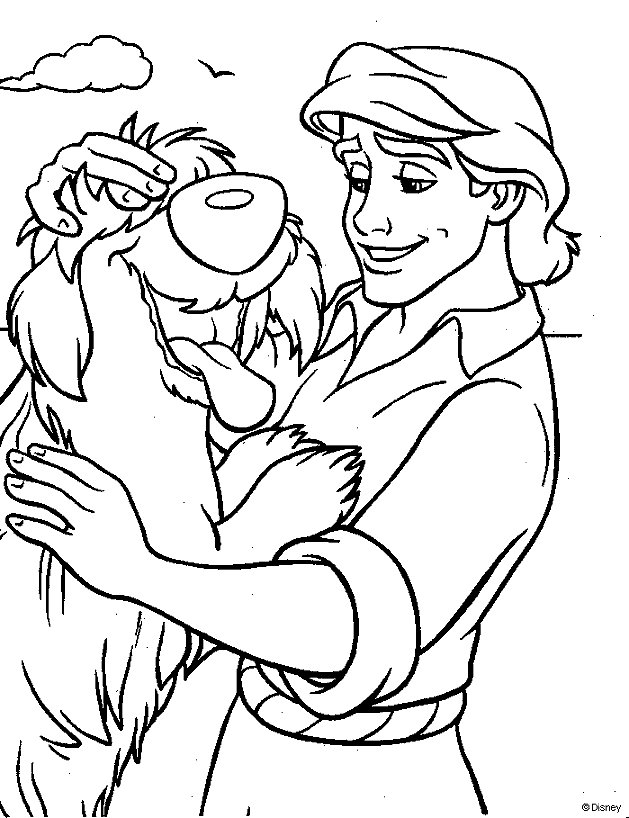 Coloring Page Disney Coloring Page The Little Mermaid