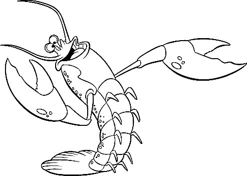 The little mermaid coloring pages