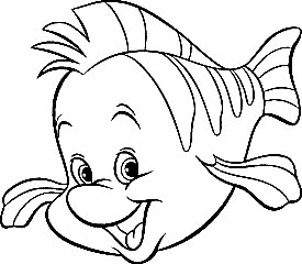 The little mermaid coloring pages