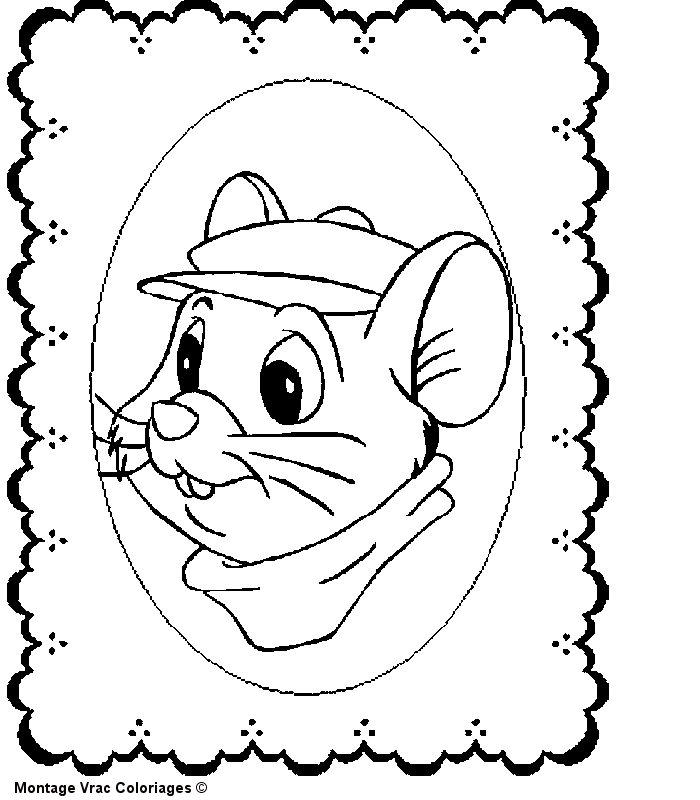 The rescuers coloring pages