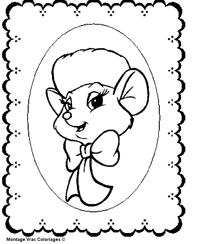 The rescuers coloring pages