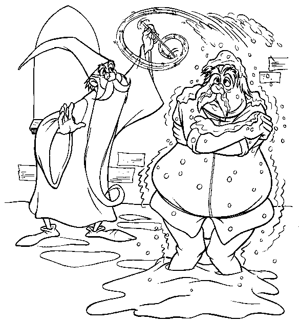 The sword in the stone coloring pages