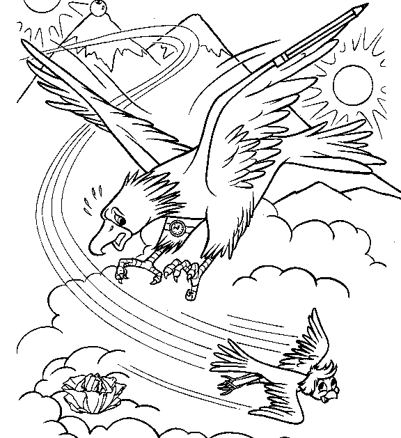 The sword in the stone coloring pages