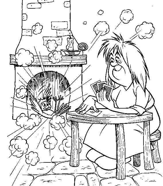 The sword in the stone coloring pages