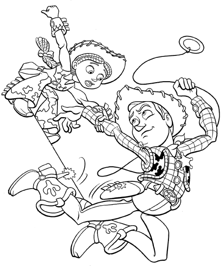 Toy story coloring pages