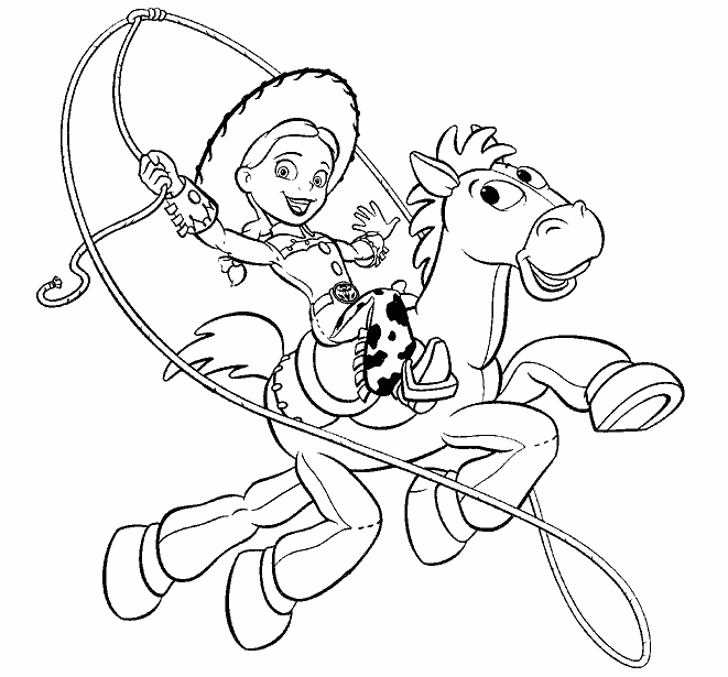 Toy story coloring pages