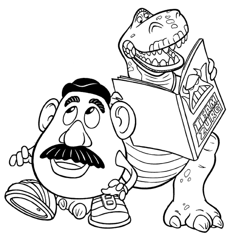 Toy story coloring pages