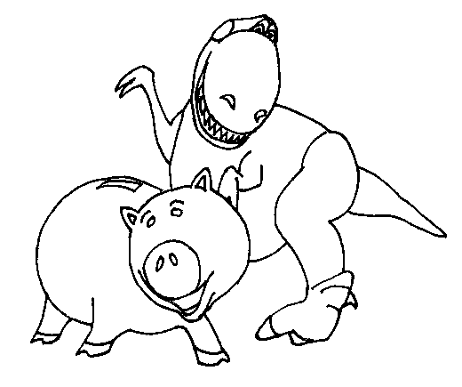 Toy story coloring pages