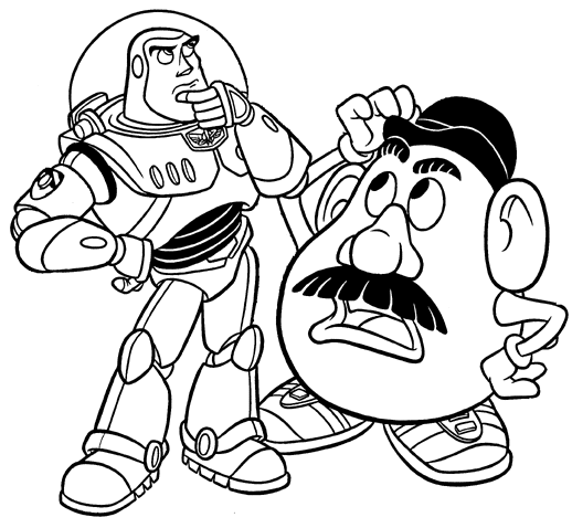 Toy story coloring pages