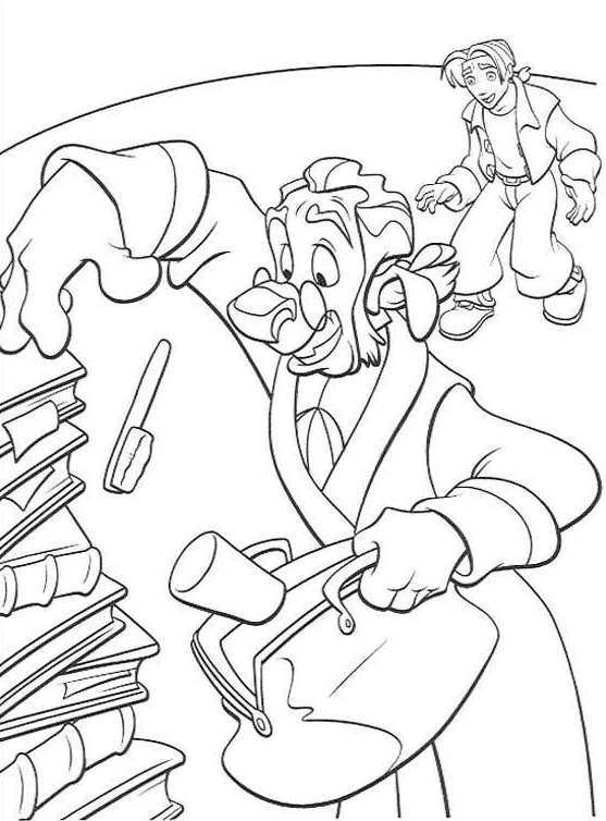 Treasure planet coloring pages