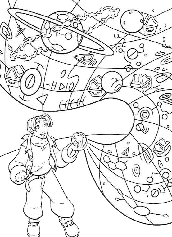 Treasure planet coloring pages