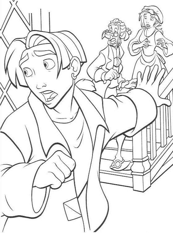 Treasure planet coloring pages