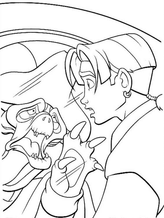 Treasure planet coloring pages