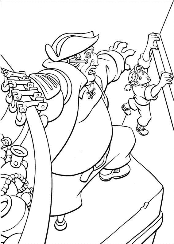 Treasure planet coloring pages