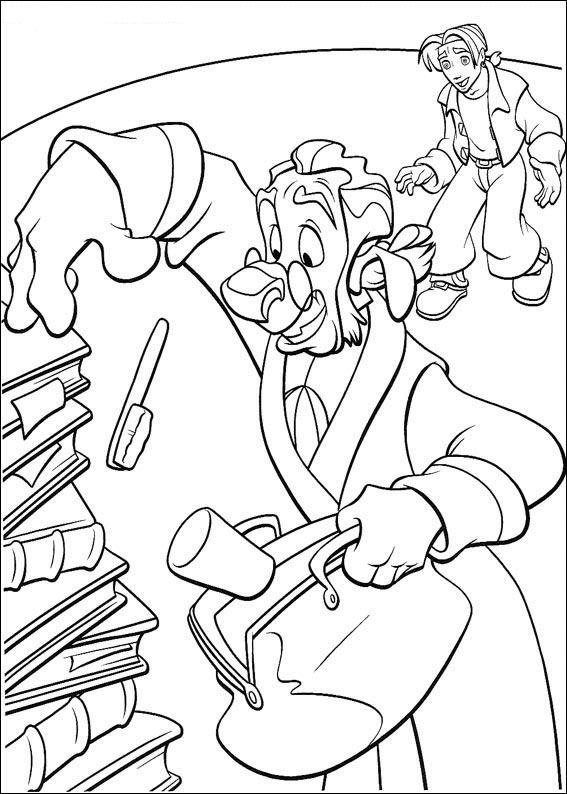 Treasure planet coloring pages