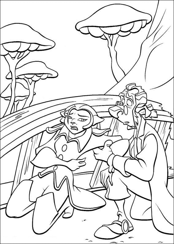 Treasure planet coloring pages