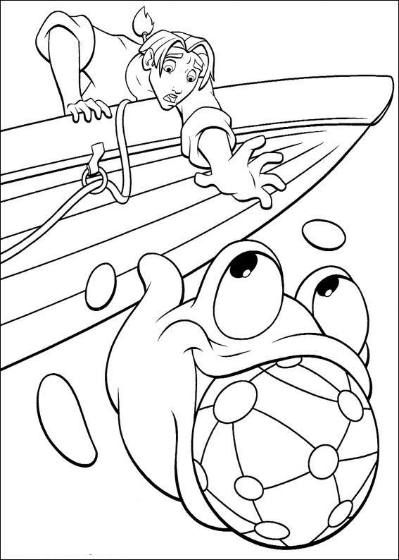 Treasure planet coloring pages